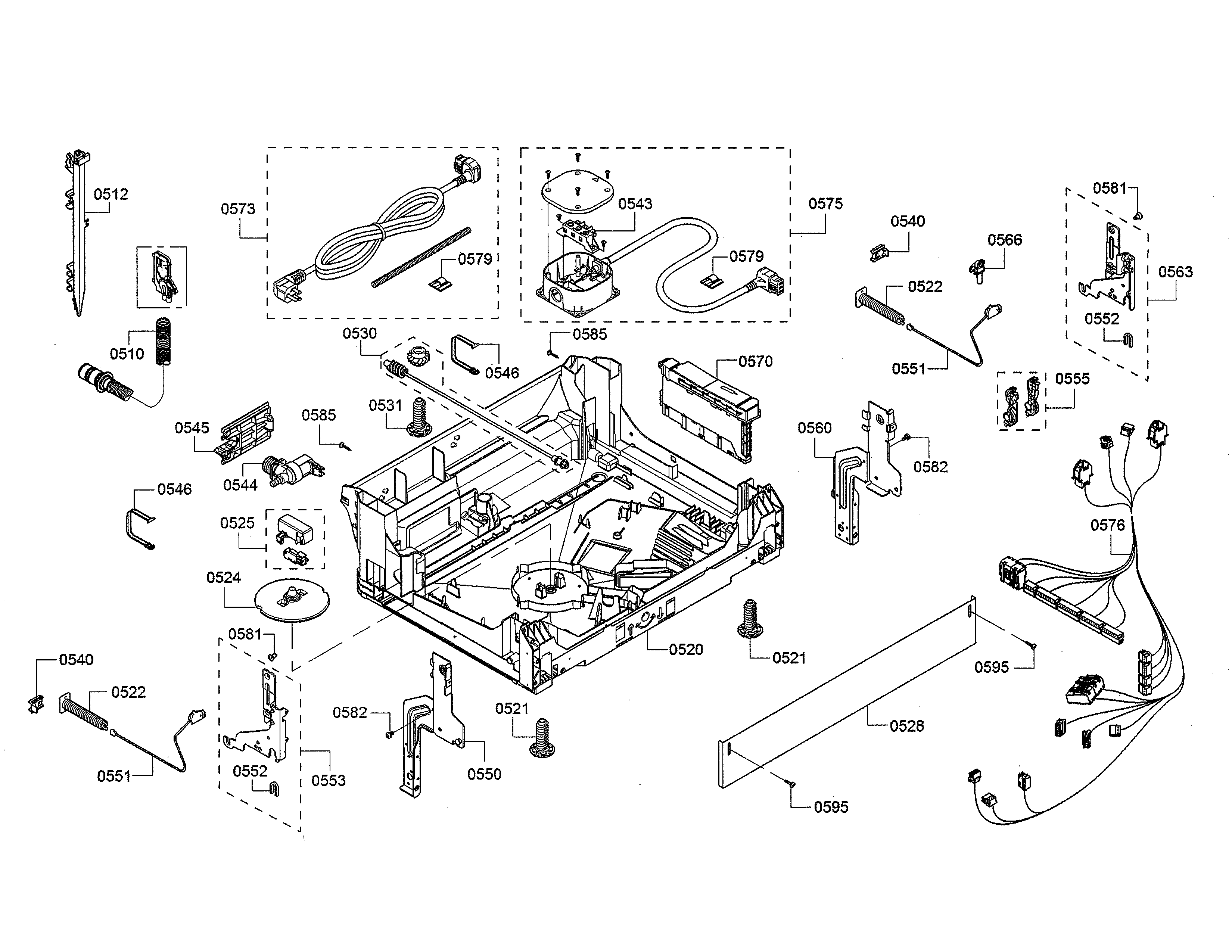 Base/power cord