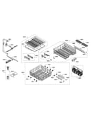 Spray arm/racks