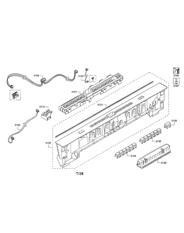 Facia panel/controller unit