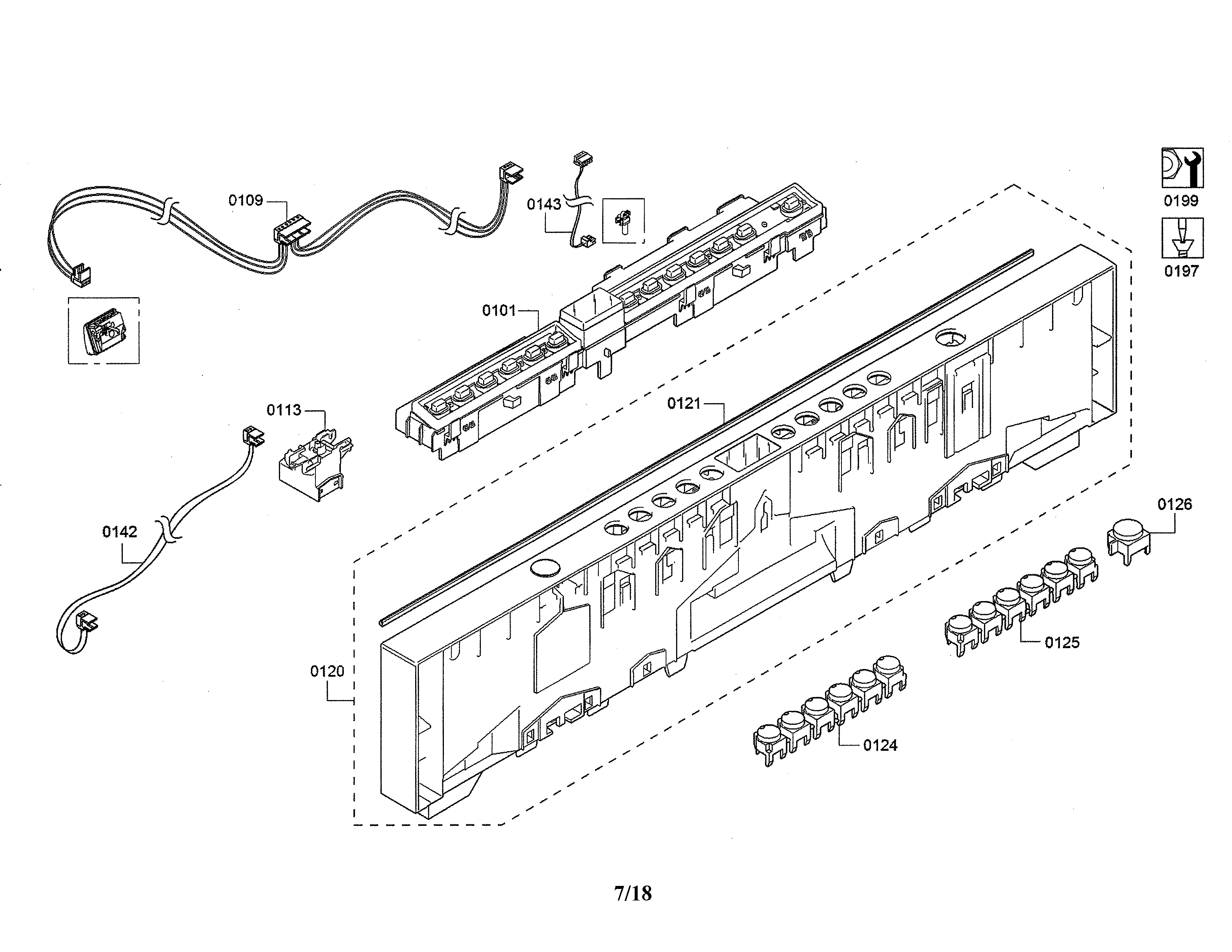 FACIA PANEL/CONTROLLER UNIT