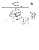 Blower housing/air cleaner