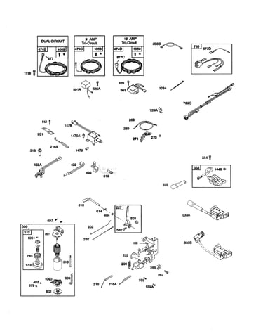 Alternator/controls/starter/ignition