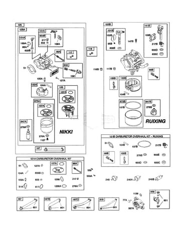 Carburetor/fuel supply