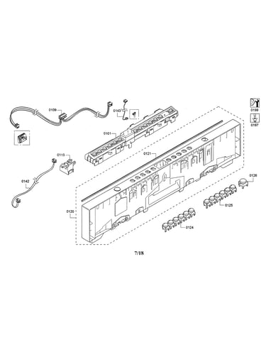 Facia panel/controller unit