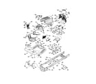 Craftsman 917203811 chassis assembly diagram