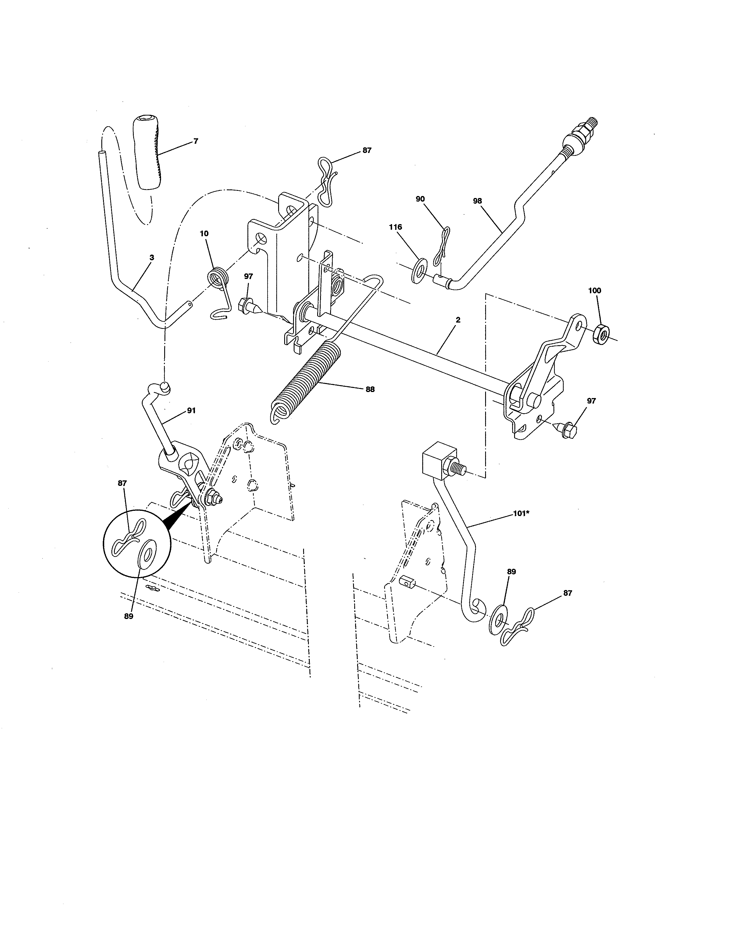 Lift assembly