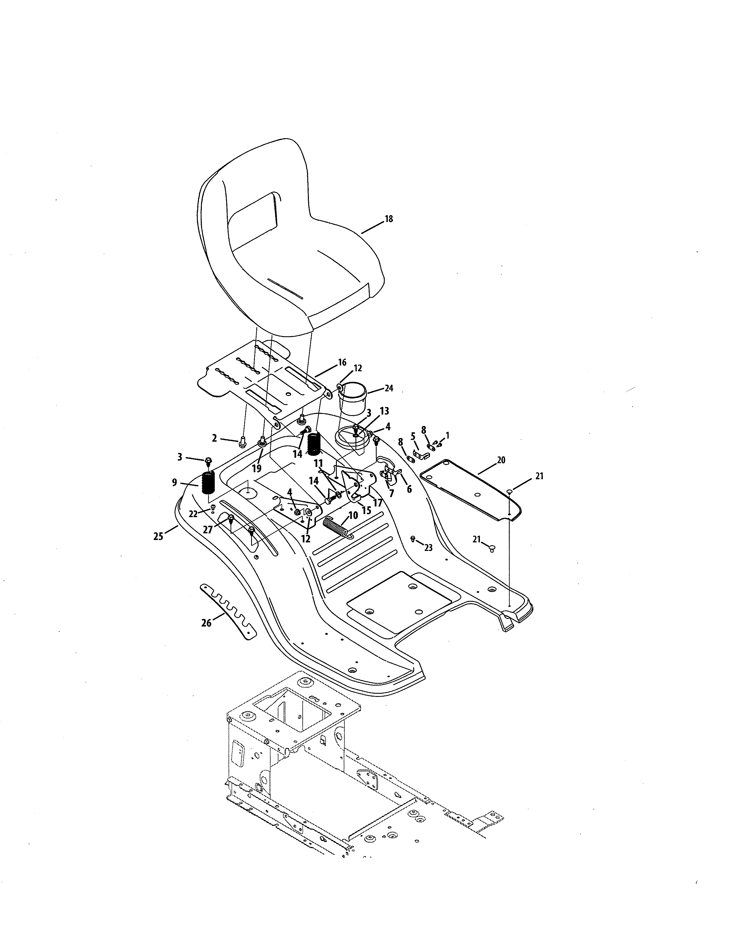Seat/fender