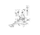 Craftsman 247273271 mower deck/spindle pulley diagram