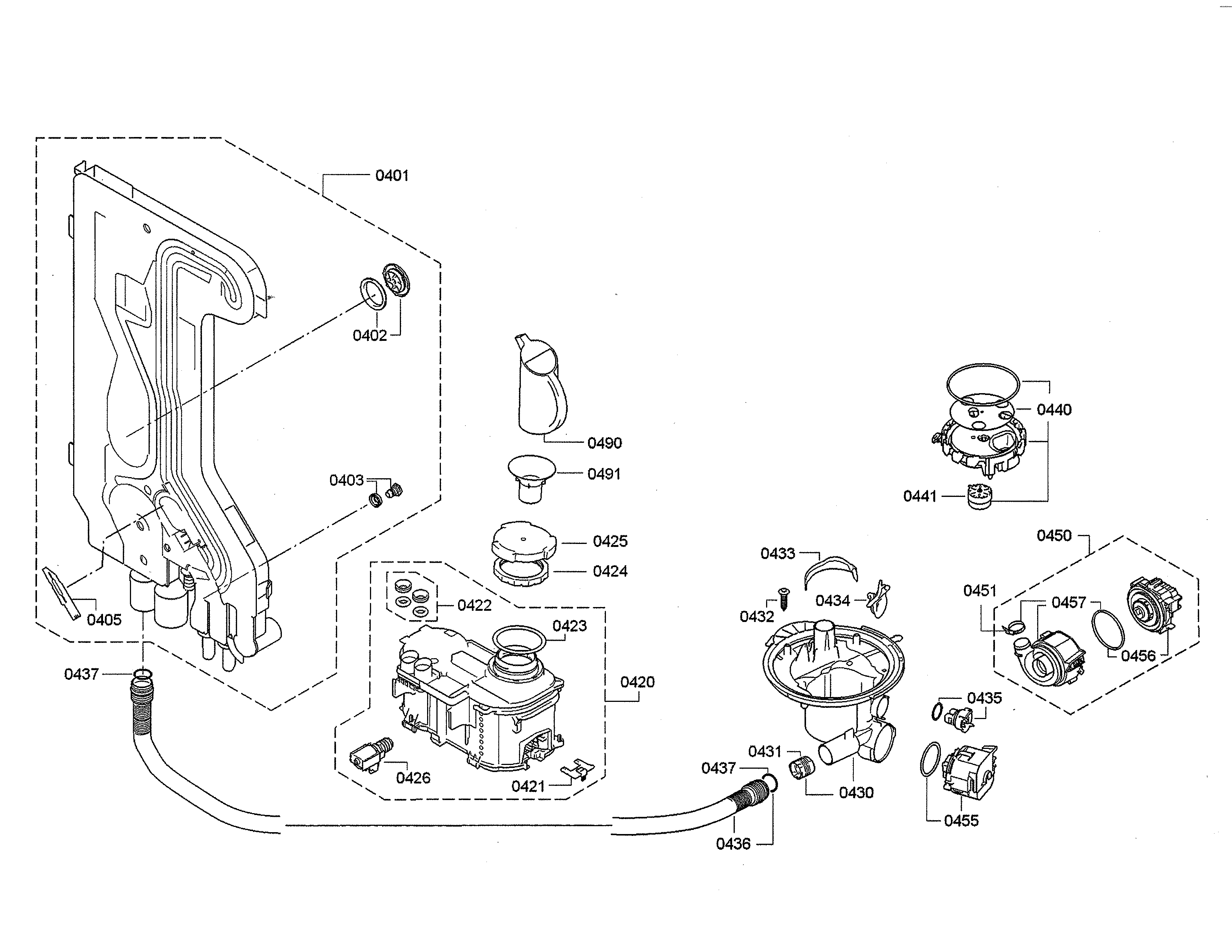 WATER INLET/HEAT PUMP