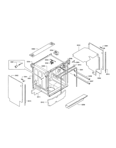 Tub/trim