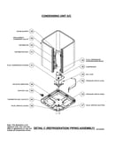 Refrigeration/piping assembly