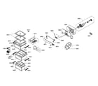 Bosch B20CS50SNS/02 fan/drawers/shelves diagram