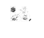 Samsung DW80K5050US/AA-01 wash assembly diagram