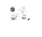 Samsung DW80K5050US/AA-03 wash assembly diagram