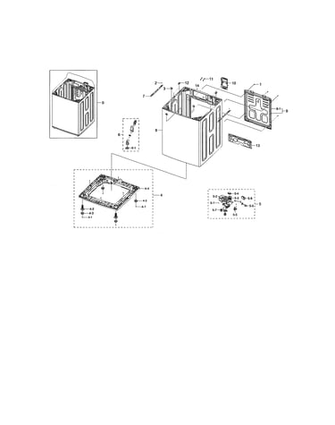Frame case