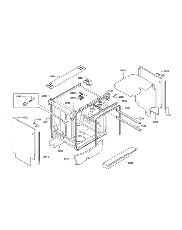 Tub/side panels