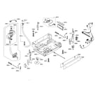 Thermador DWHD640JFP/D5 aquastop/wire harness/base diagram