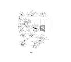 Samsung RFG298HDWP/XAA-01 freezer diagram