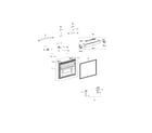 Samsung RFG298HDWP/XAA-01 freezer door diagram