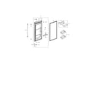 Samsung RFG298HDWP/XAA-01 right refrigerator door diagram