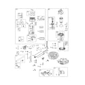 Craftsman 960420222 carburetor/motor-starter diagram