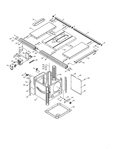 Scale/table/box base