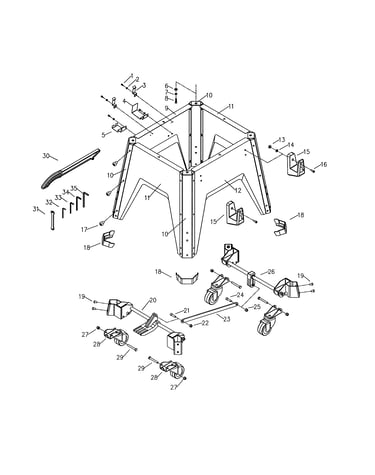 Stand/wheels