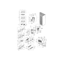 Samsung RSG307AABP/XAA-02 fridge diagram