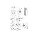 Samsung RSG307AABP/XAA-03 fridge diagram