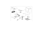 Samsung DW80N3030UW/AA-00 case assembly diagram
