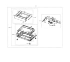 Samsung NX58K9850SG/AA-01 drawer assembly diagram