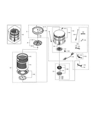 Tub parts