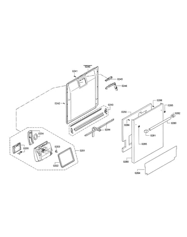 Door/dispenser