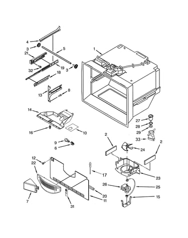 Freezer liner