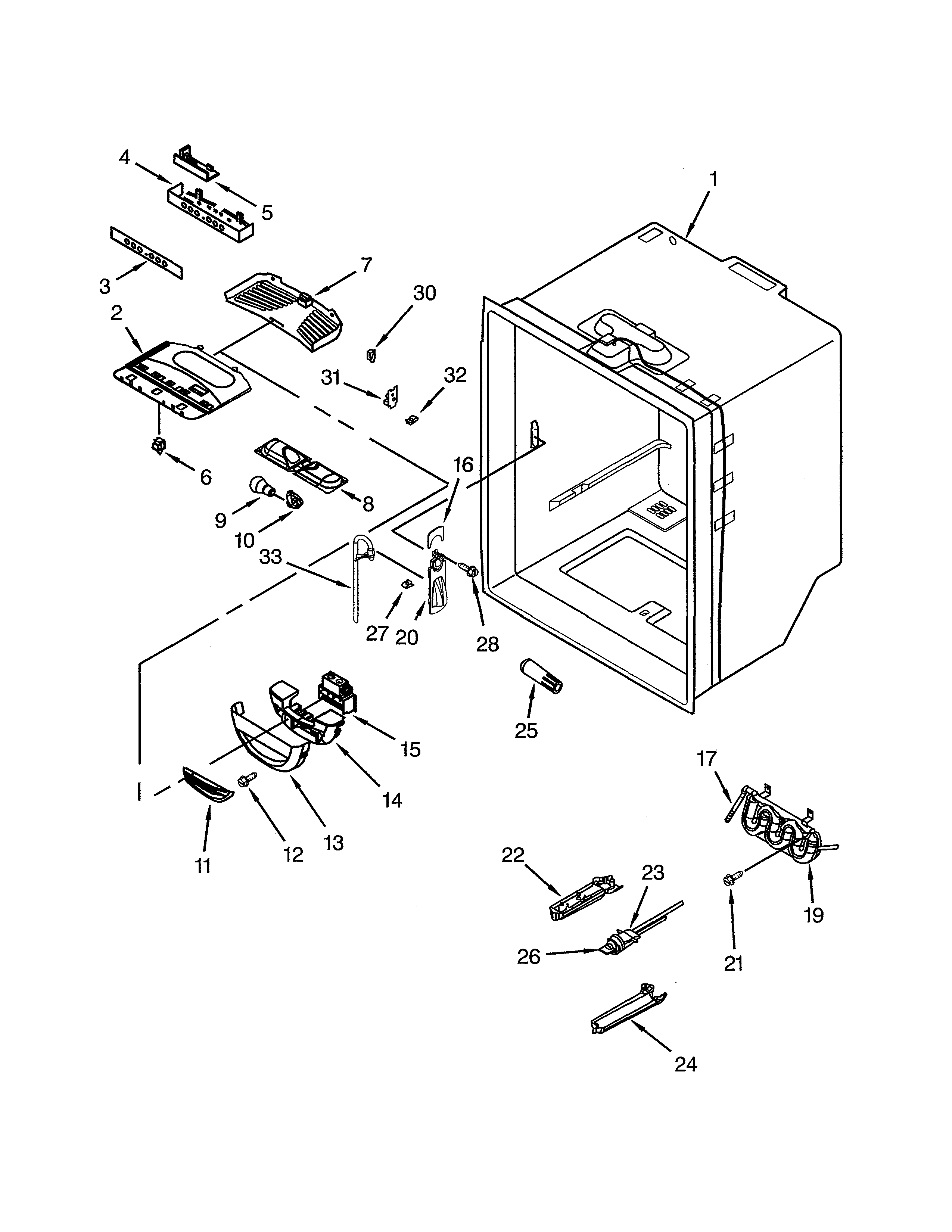 REFRIGERATOR LINER