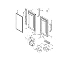 KitchenAid KBFS20EVWH10 refrigerator door diagram