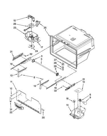 Freezer liner