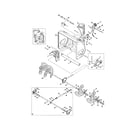 MTD 31AM5CSF799 auger & housing/gearbox diagram