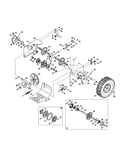 Drive shaft/wheels