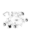Drive control/gear case/wheels