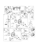 Head cylinder/crankshaft/manifold-intake