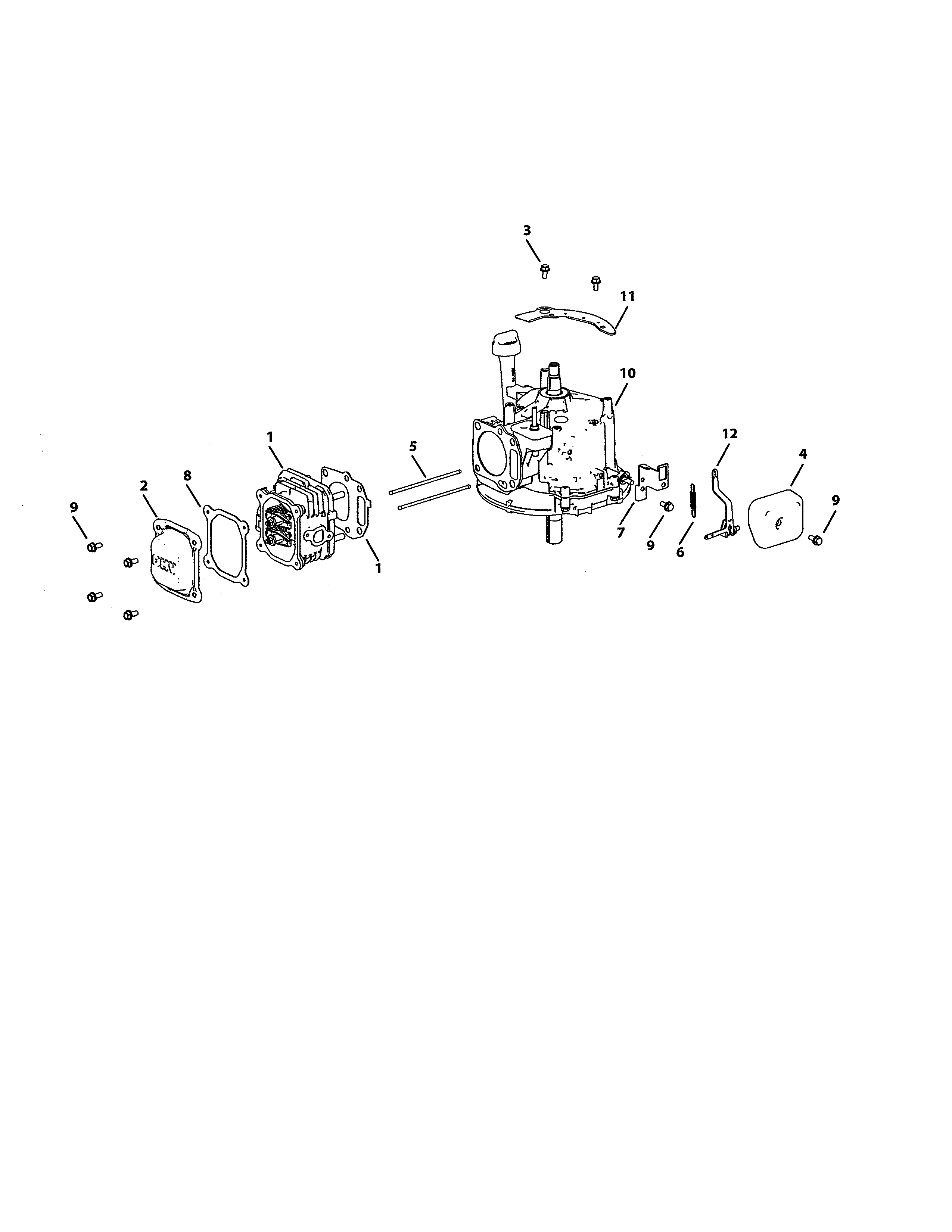 880-010537 CRANKCASE