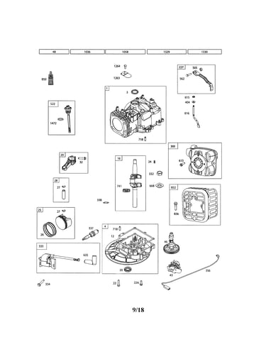 Cylinder/sump/crankshaft
