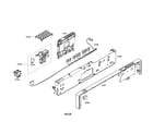 Bosch SHX45P05UC/53 control unit/frame diagram