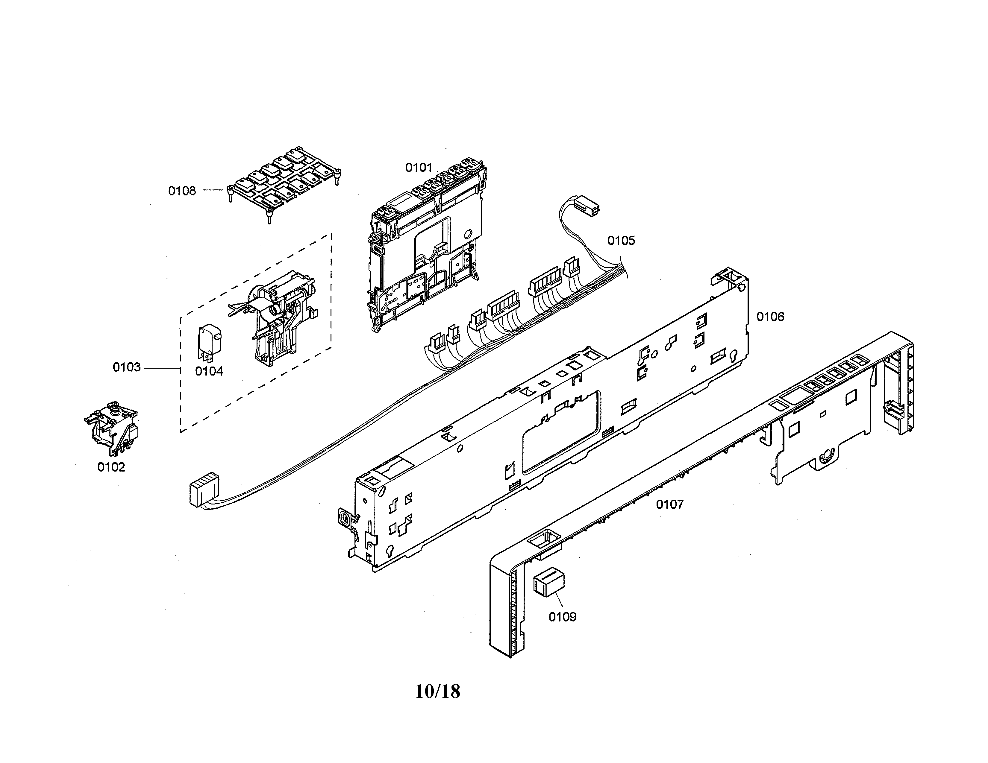 Control unit/frame