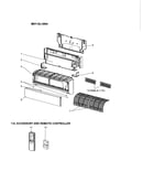 Indoor unit structural parts/accessory/remote