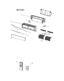 Indoor unit structural parts/accessory/remote