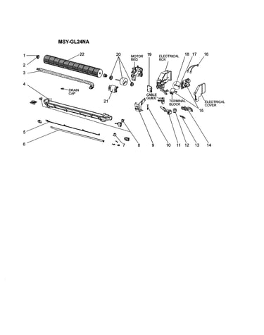 Indoor electrical unit/functional parts
