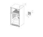 Kenmore 11169332810 cabinet diagram