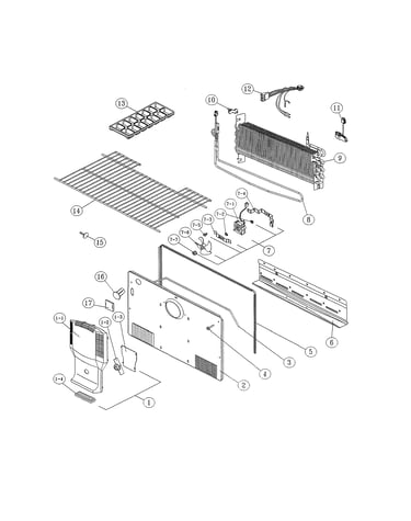 Freezer parts